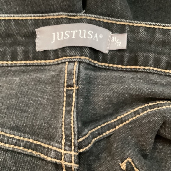 Just USA Dark Denim Jean Shorts - Picture 10 of 12